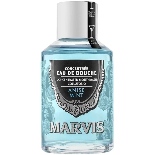 Ополіскувач для ротової порожнини Marvis Anise Mint, концентрат, 120 мл - Pampik