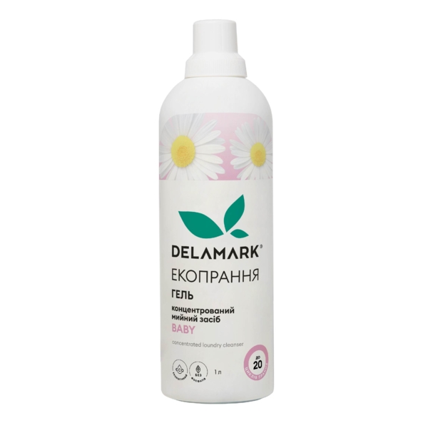 Гель для прання DeLaMark Baby, 1 л - Pampik