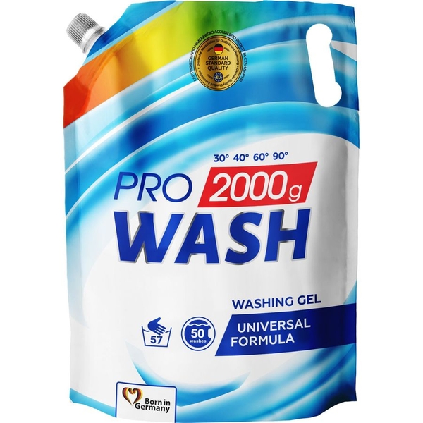 Гель для прання ProWash 2000 Universal, 2 л - Pampik