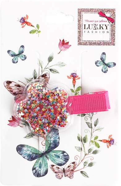 Заколка для волосся Lukky, 1 шт. (T18440) - Pampik