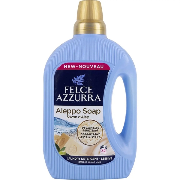 Гель для прання Felce Azzurra Paglieri Sapone di Aleppo, 1.595 л (30819) - Pampik