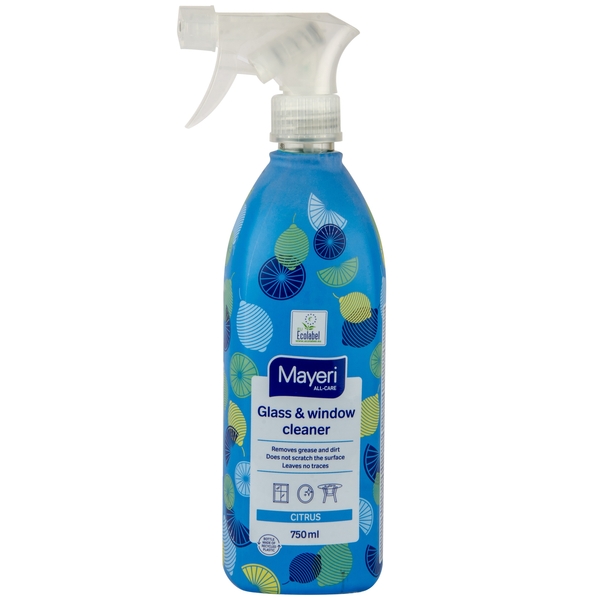 Средство для мытья стекла Mayeri Лимон, 750 мл - Pampik