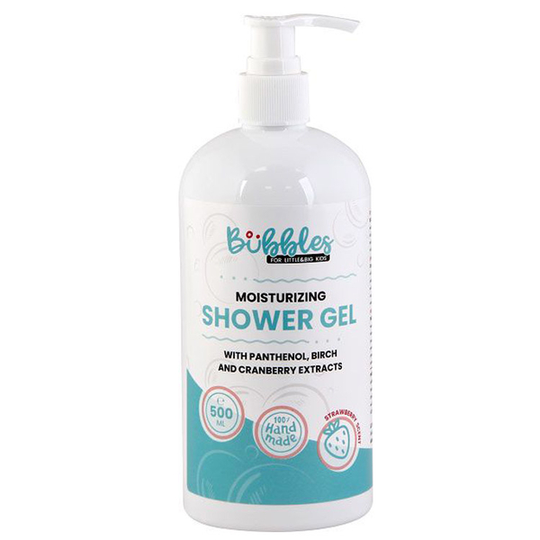 Гель для душа Bubbles Увлажняющий, 500 мл - Pampik