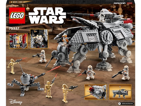 Конструктор LEGO Star Wars Крокохід AT-TE, 1082 деталей (75337) - Pampik - 2
