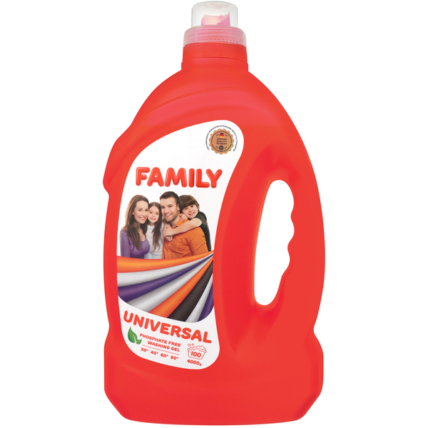Гель для прання For my Family Universal, 4 л - Pampik