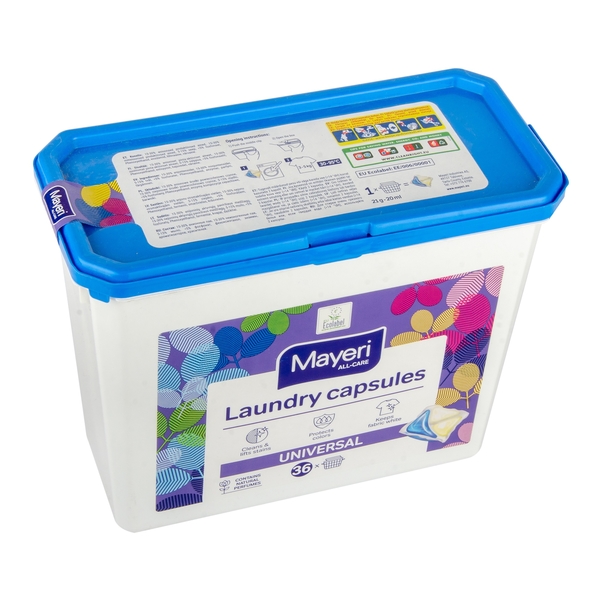 Капсулы для стирки универсальные Mayeri, 36 шт. - Pampik - 2