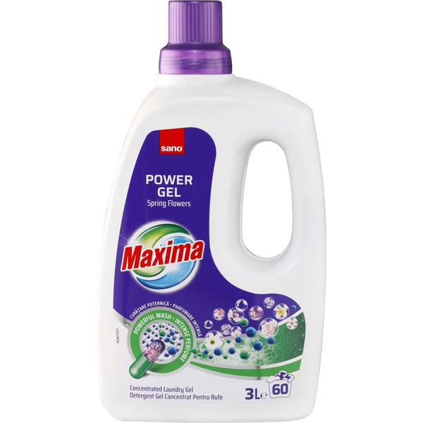 Концентрированный гель для стирки Sano Spring Flowers, 3 л - Pampik