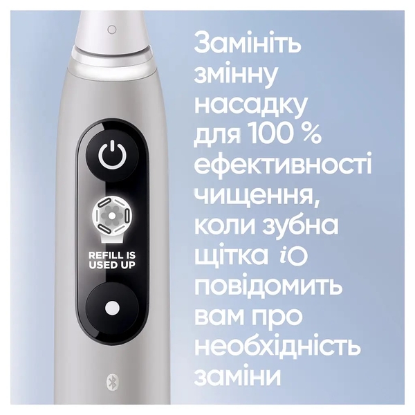 Электрическая зубная щетка Oral-B iO Series 6 iOM6.1A6.1K 3753 Grey Opal - Pampik - 12