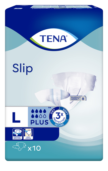 Підгузники для дорослих Tena Slip Plus Large, 10 шт. - Pampik - 2