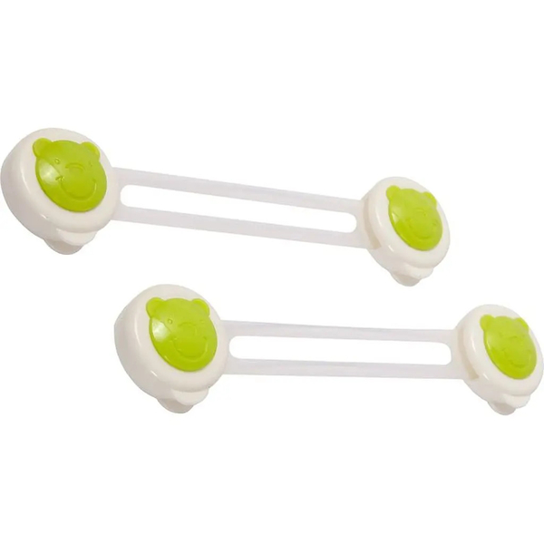 Замки защитные Курносики, многофункциональные, 2 шт., зеленый (7186) - Pampik