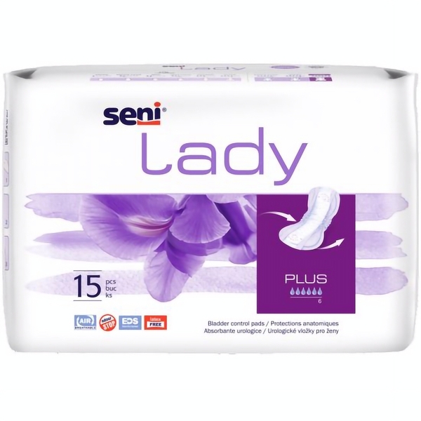 Прокладки урологічні Seni Lady Plus, 15 шт. - Pampik