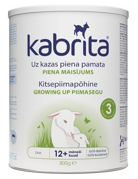 Суха молочна суміш на козячому молоці Kabrita 3, 800 г - Pampik