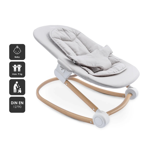 Стульчик для кормления BabyGO Levels 5 в 1, белый (51011) - Pampik - 7