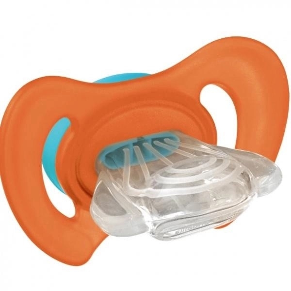Пустышка Nip Miss Dent №3 Лис, 13-32 мес., оранжевый (31802) - Pampik - 2