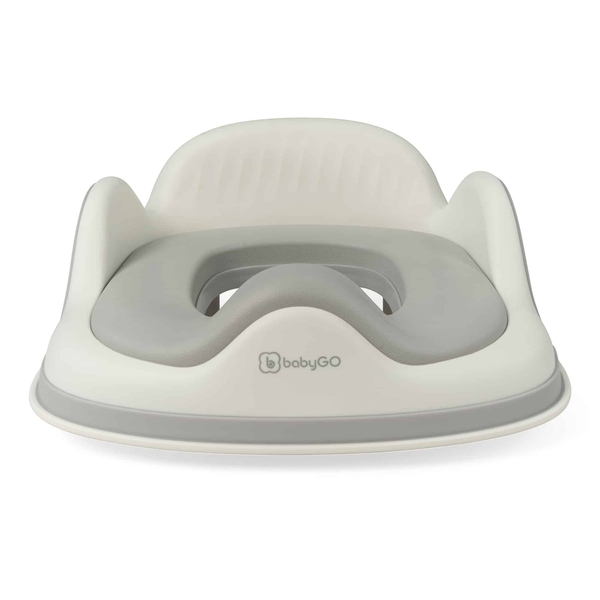 Сидіння для унітазу BabyGO Pro Seat, біло-сірий (9002) - Pampik - 2