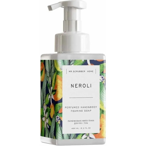 Парфумоване мило-пінка для рук та тіла Mr.Scrubber Neroli, 450 мл - Pampik