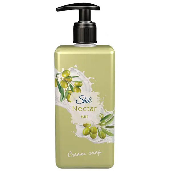 Крем-мыло жидкое Shik Nectar Оливковое, 450 мл (37036) - Pampik