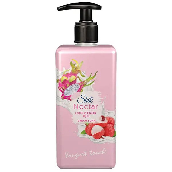 Крем-мило рідке Shik Nectar Лічі та пітахайя, 450 мл (37038) - Pampik