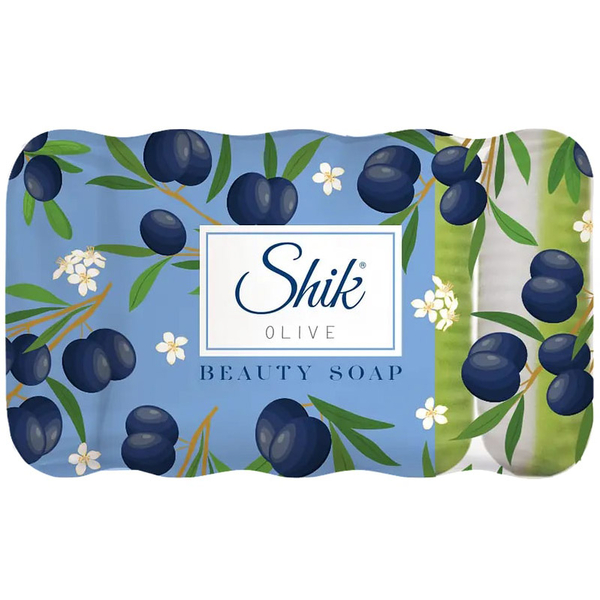 Мило туалетне Shik Класичне Оливкове 50/50, 350 г (5 шт. по 70 г) - Pampik