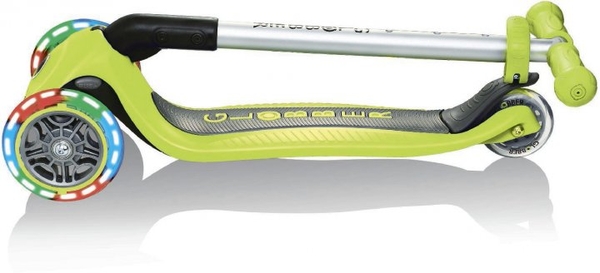 Уцінка. Самокат Globber Primo Foldable Lights, зелений (432-106-2) - Pampik - 9