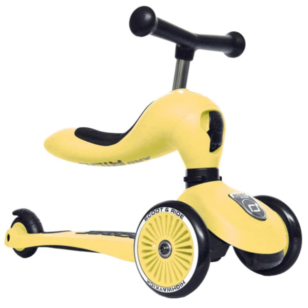 Самокат Scoot and Ride Highwaykick-1, жовтий (SR-160629-LEMON) - Pampik - 2