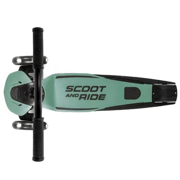 Самокат Scoot and Ride Highwaykick-5, сіро-зелений (SR-190117-FOREST) - Pampik - 2