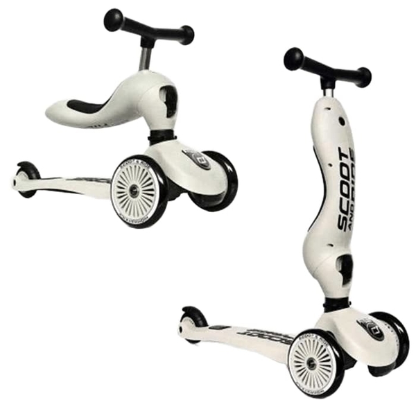 Самокат Scoot and Ride Highwaykick-1, світло-сірий (SR-160629-ASH) - Pampik