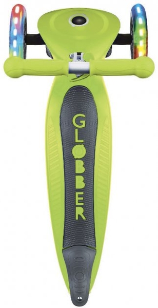 Уцінка. Самокат Globber Primo Foldable Lights, зелений (432-106-2) - Pampik - 5