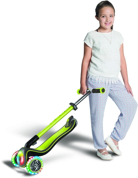 Самокат Globber Elite, зелений з сірим (449-106-3) - Pampik - 6