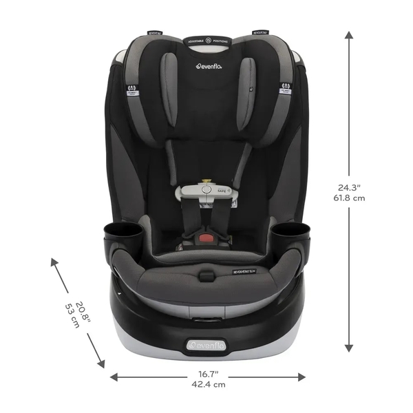Автокрісло Evenflo Gold SensorSafe Revolve 360 Slim Obsidian Black (032884203109) - Pampik - 9