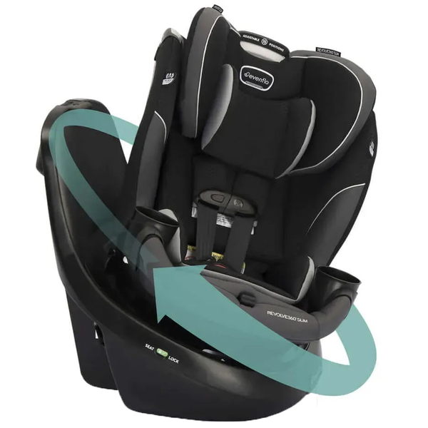 Автокрісло Evenflo Revolve 360 Slim Canton Black (032884203567) - Pampik - 4