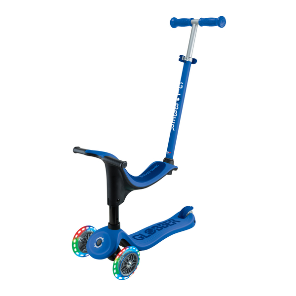 Самокат Globber Go Up Sporty 1+, синий (452-600-4) - Pampik