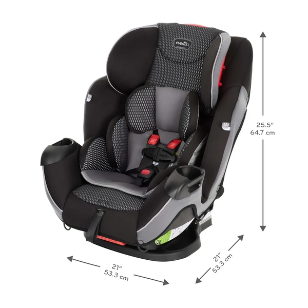 Автокрісло Evenflo Symphony Sport Olympus Black FreeFlow (032884201846) - Pampik - 11