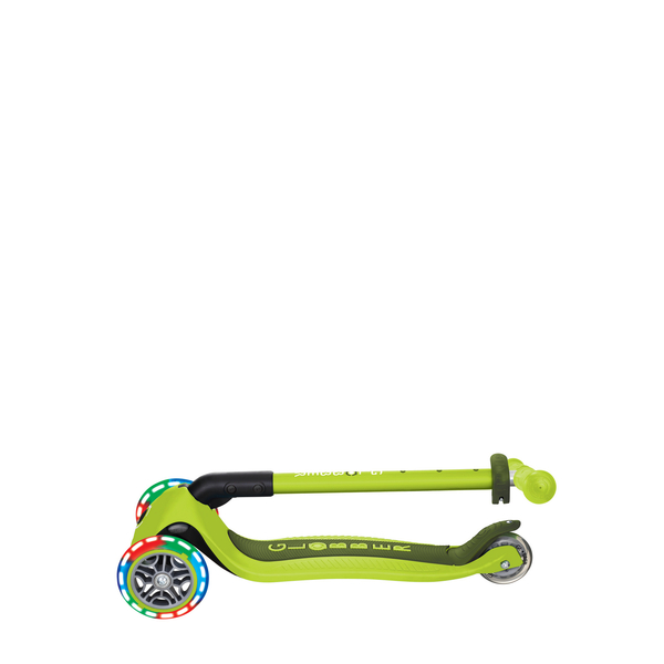 Самокат Globber Primo Foldable Lights, зелений (432-106-3) - Pampik - 8