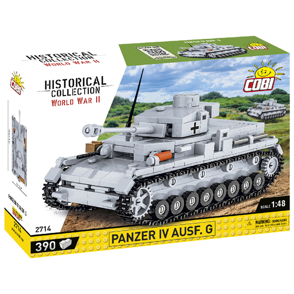 Конструктор Cobi Друга Світова Війна Танк Panzer IV, 390 деталей (COBI-2714) - Pampik