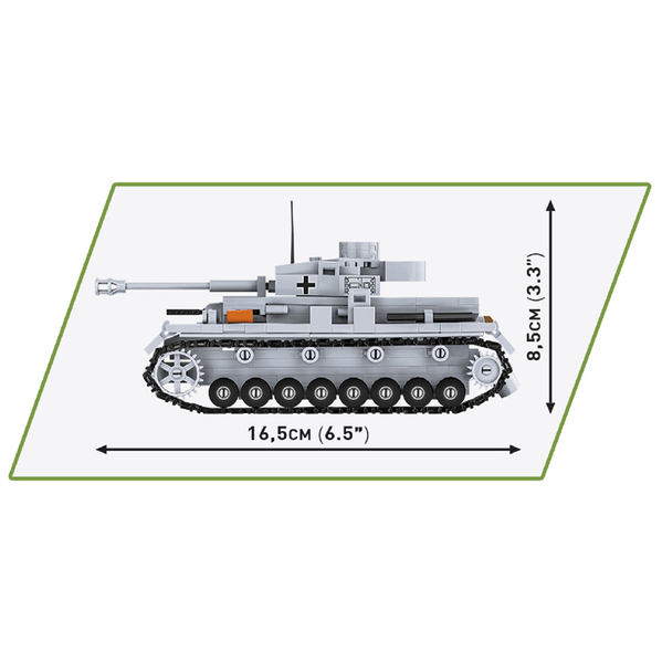 Конструктор Cobi Друга Світова Війна Танк Panzer IV, 390 деталей (COBI-2714) - Pampik - 5