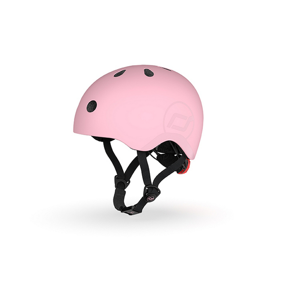 Шолом захисний дитячий Scoot and Ride з ліхтариком, розмір S/M (51-53 см), рожевий (SR-190605-ROSE) - Pampik - 5