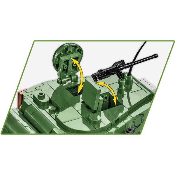 Конструктор Cobi Танк M26 ПершІнг, 1:28, 904 деталі (COBI-2564) - Pampik - 6