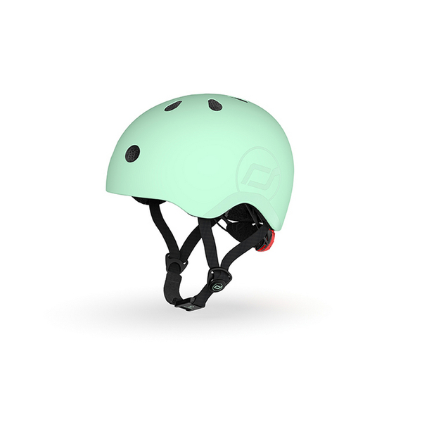 Шолом захисний дитячий Scoot and Ride з ліхтариком, розмір S/M (51-53 см), салатовий (SR-190605-KIWI) - Pampik - 5