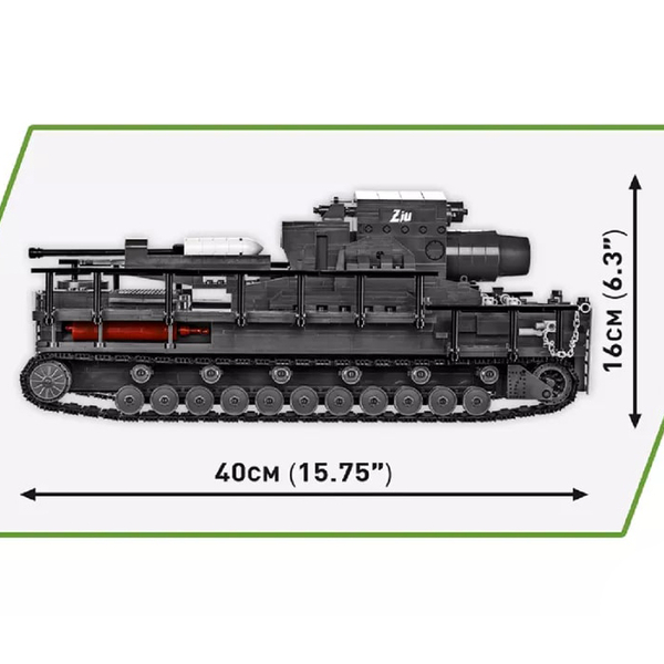 Конструктор Cobi Самоходная мортира Карл, 1:28, 1574 деталей (COBI-2560) - Pampik - 5