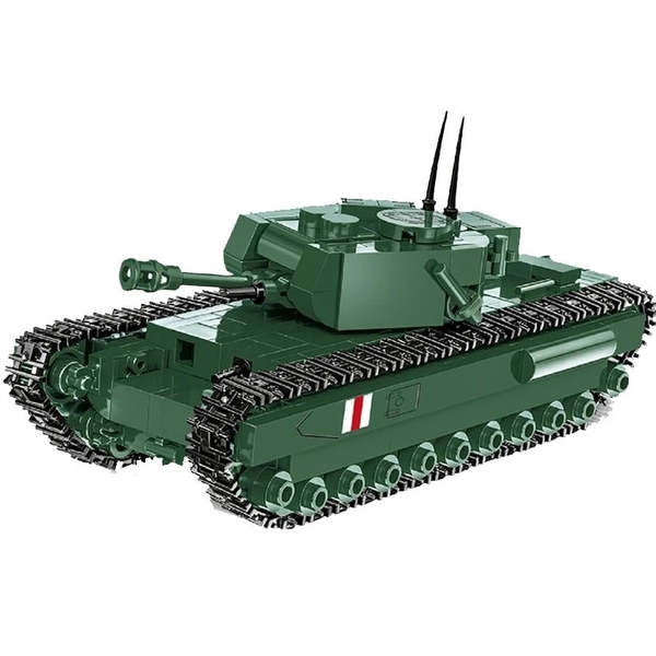 Конструктор Cobi Друга Світова Війна Танк Mk IV Черчилль (A22), 315 деталей (COBI-2717) - Pampik - 3