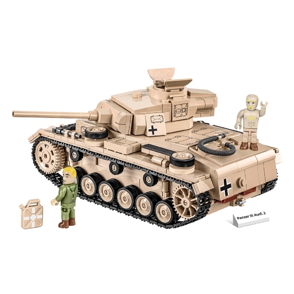 Конструктор Cobi Друга Світова Війна Танк Panzer III, 780 деталей (COBI-2562) - Pampik - 4