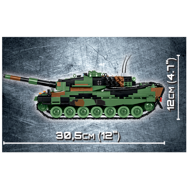 Конструктор Cobi Танк Леопард 2, 864 деталі (COBI-2618) - Pampik - 10