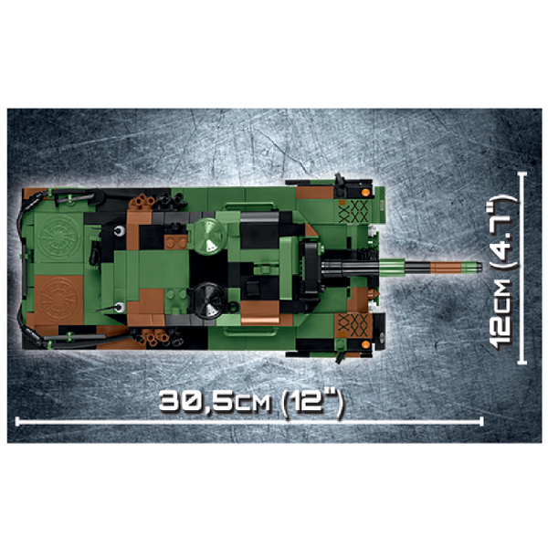 Конструктор Cobi Танк Леопард 2, 864 деталі (COBI-2618) - Pampik - 11