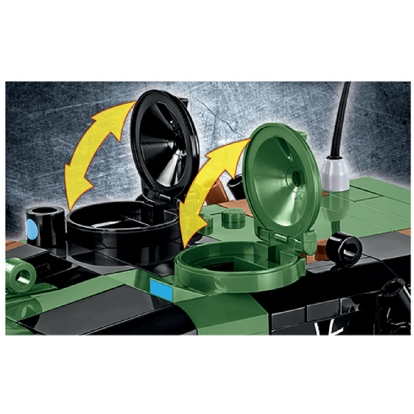 Конструктор Cobi Танк Леопард 2, 864 деталі (COBI-2618) - Pampik - 5