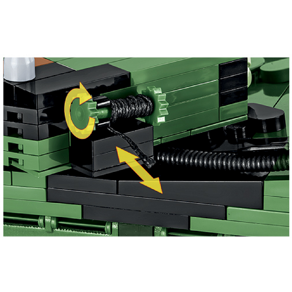 Конструктор Cobi Танк Леопард 2, 864 деталі (COBI-2618) - Pampik - 6