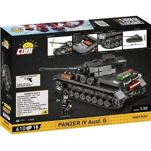 Конструктор Cobi Company of Heroes 3 Танк Panzer IV, 610 деталей (COBI-3045) - Pampik - 2
