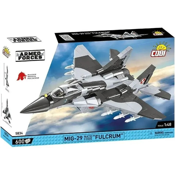 Конструктор Cobi Літак МіГ-29 Fulcrum, 600 деталей (COBI-5834) - Pampik