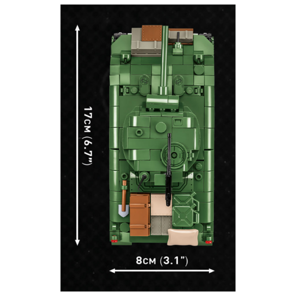 Конструктор Cobi Company of Heroes 3 Танк M4 Шерман, 615 деталей (COBI-3044) - Pampik - 11