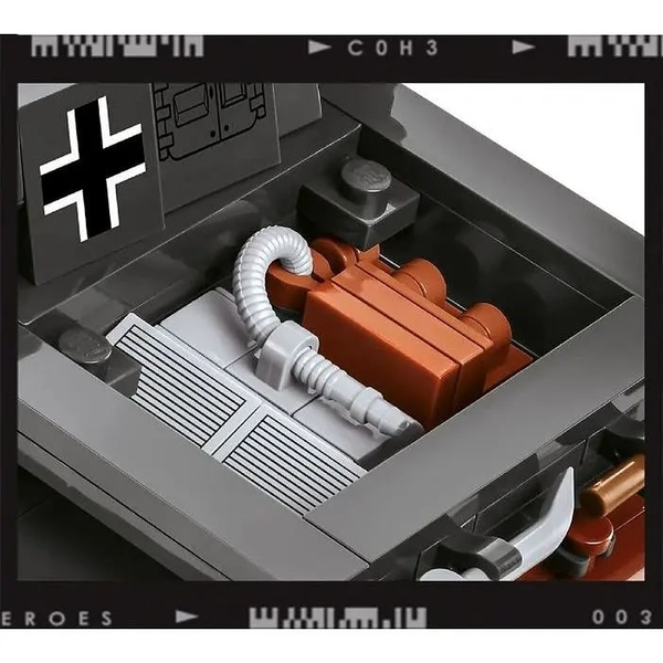 Конструктор Cobi Company of Heroes 3 Танк Panzer IV, 610 деталей (COBI-3045) - Pampik - 8